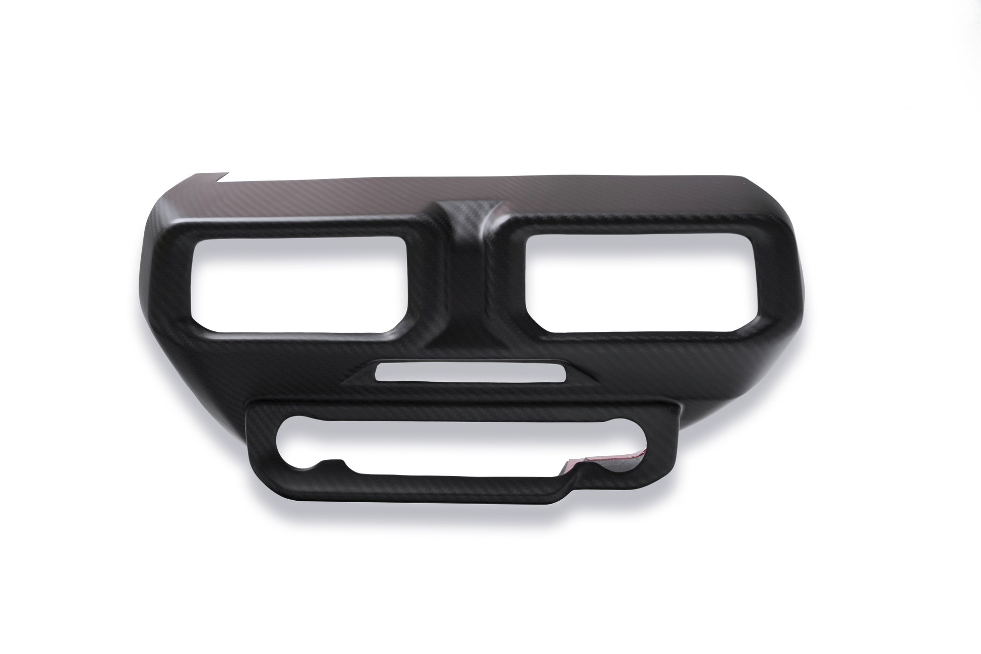 Carbon fiber center console trim for Mustang S650