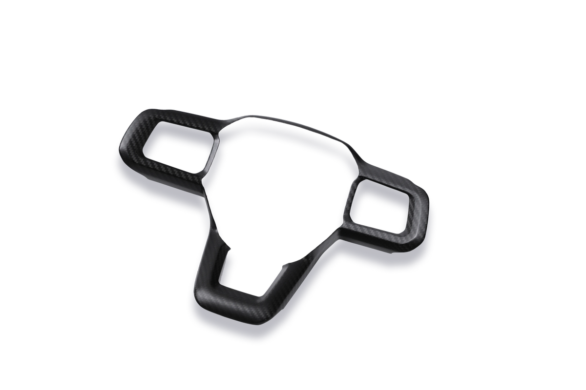 Dry carbon fiber interior trim detail for Mustang S650