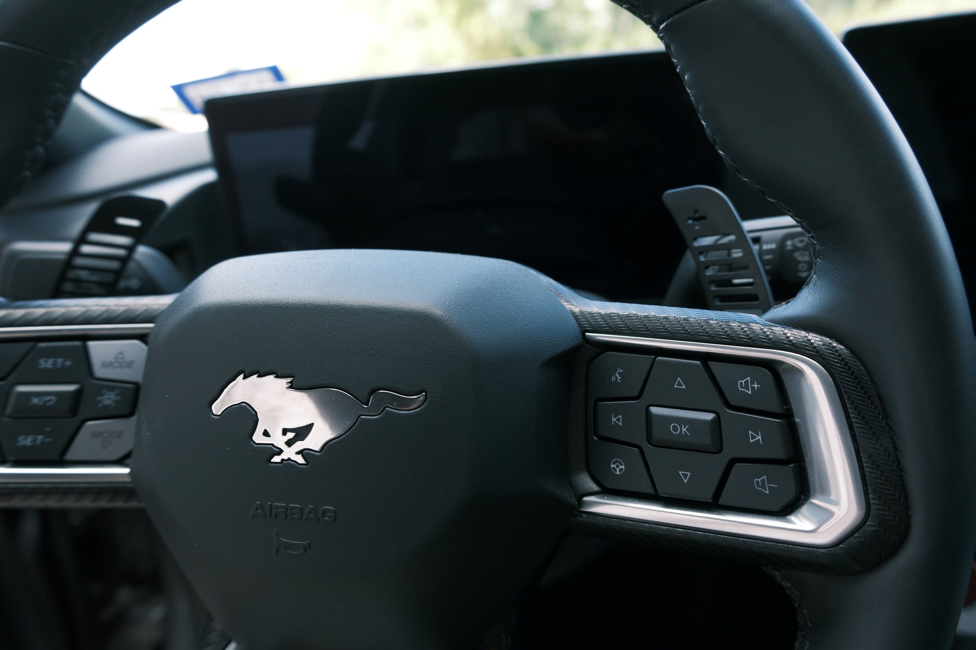 CNC machined billet aluminum shift paddle close-up