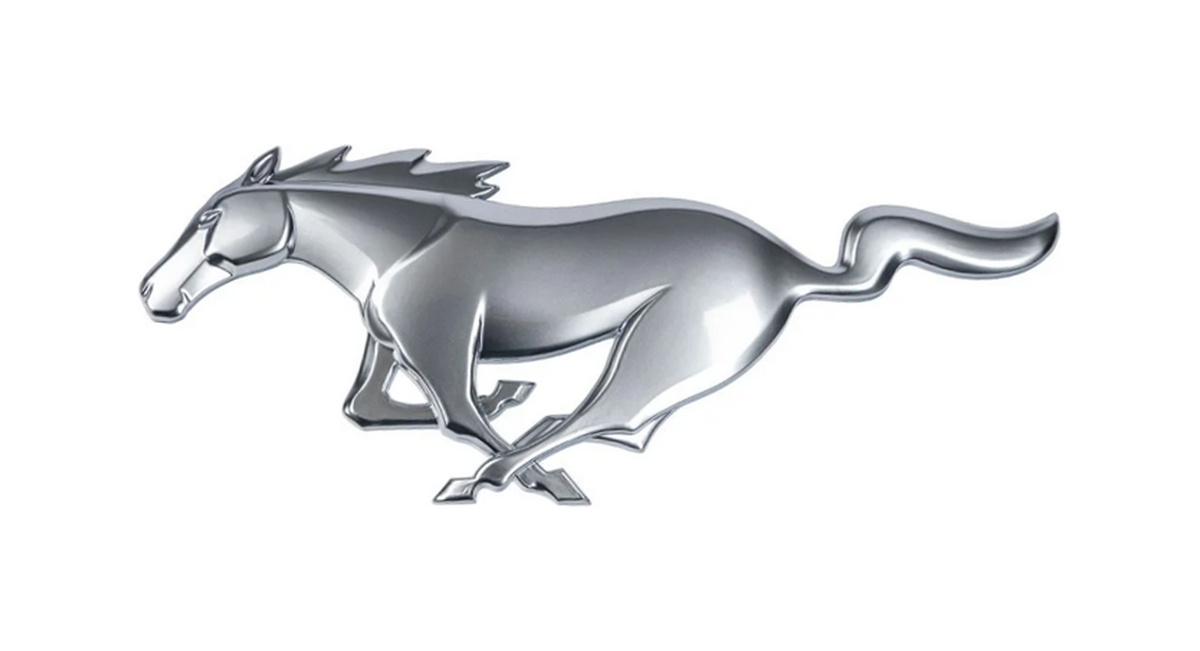 Factory Mustang badge