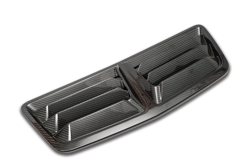 Carbon fiber hood vent