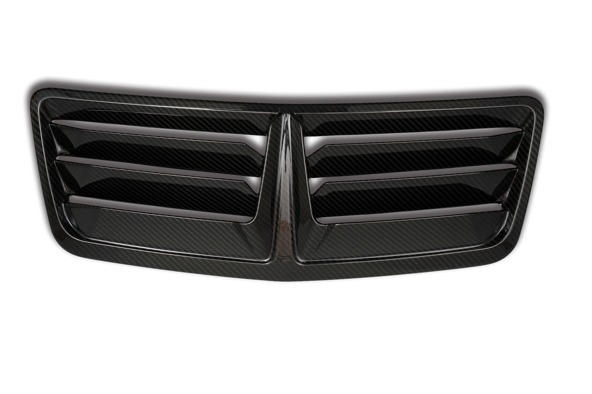 Recon carbon fiber hood vent for Ford Mustang S650