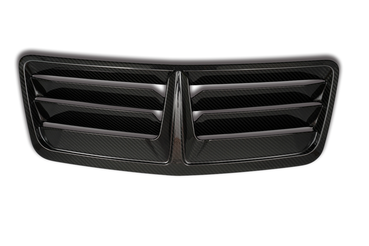 Recon carbon fiber hood vent for Ford Mustang S650