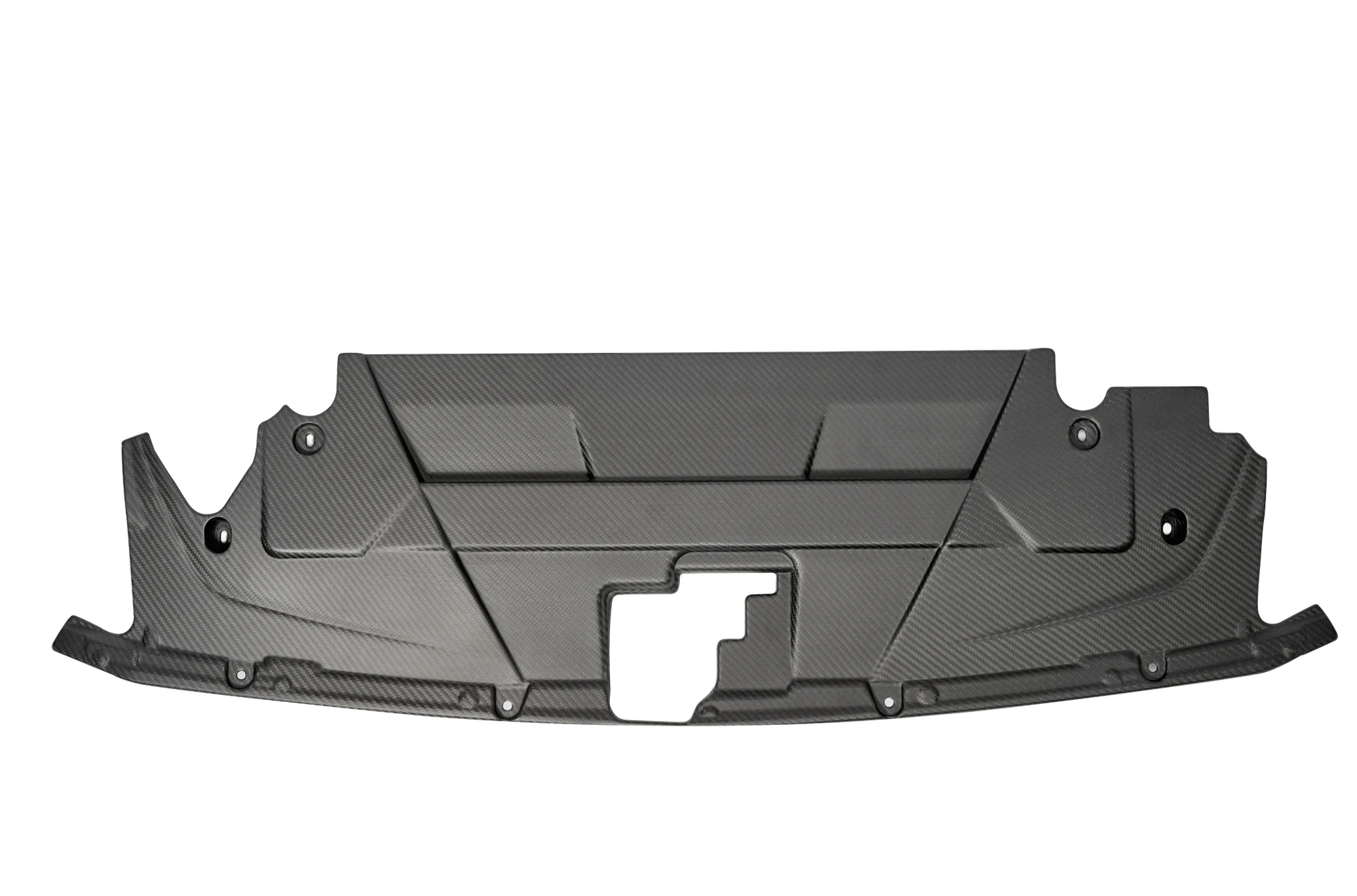 Carbon fiber radiator shroud